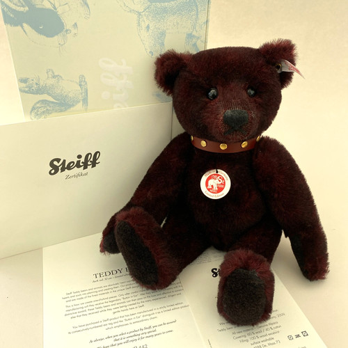 Steiff 2009 burgundy alpaca - 2009,