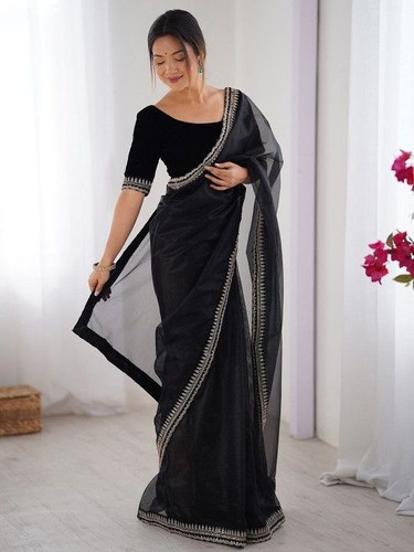 Saree blouse bollywood party - saree,