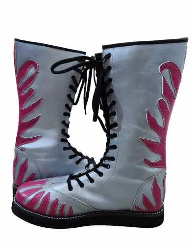 Handmade pro wrestling boots - handmade,