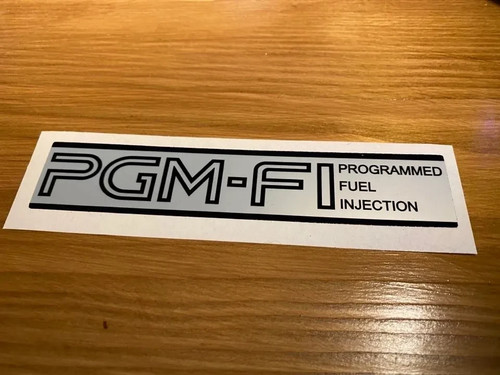 Crx intake manifold decal - crx,