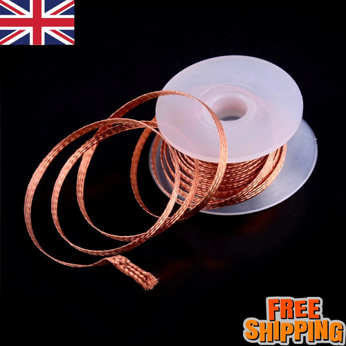 New solder wick 5mm1 5m - new, 3.5mm1.5m