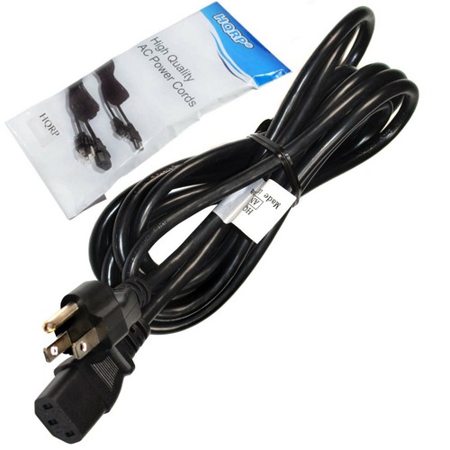 Hqrp 10ft power cord - 10ft, for