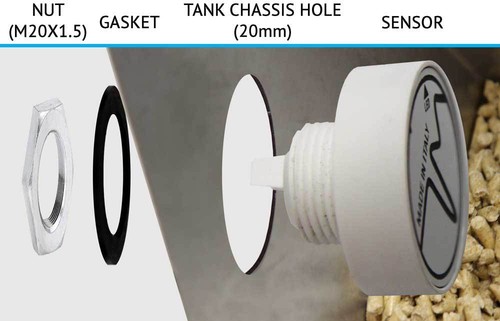 Pellet level sensor - pellet,