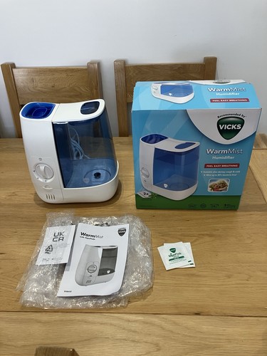 Vicks warm mist humidifier - warm,