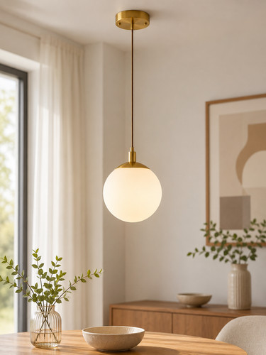 Gold globe pendant ceiling - gold,