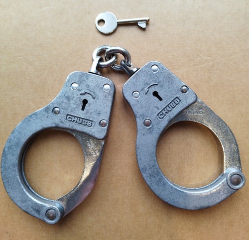 Chubb handcuffs with one - with,