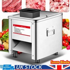 Commercial Electric Meat Cutter Slicer Kitchen Flesh Shredding Cutting Machine