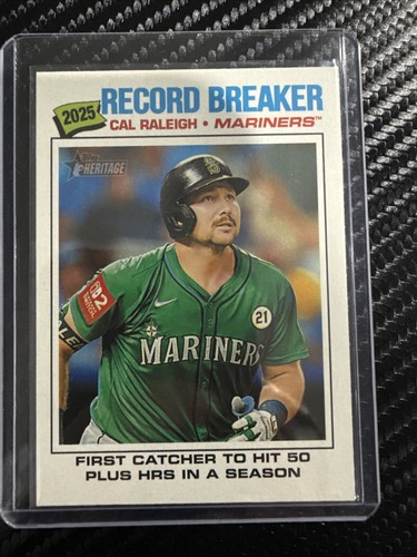 Cal raleigh record breakers - cal,