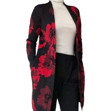 JOSEPH RIBKOFF Red/black Knit