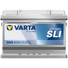 VARTA D59 075 type Battery Vauxhall Astra J 1.4 Turbo 140 MK 6 (2009-2016)