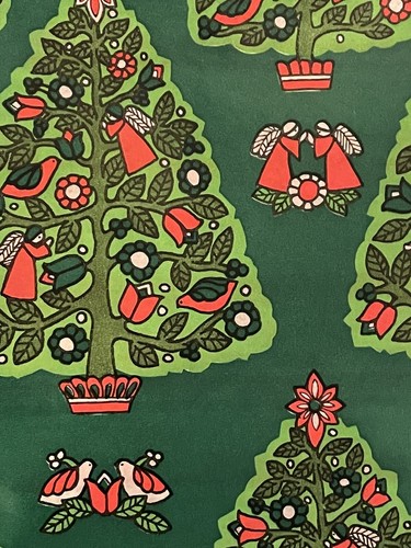 Vtg christmas wrapping paper - vtg,