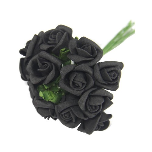 Bundles mini foam rose - 12,