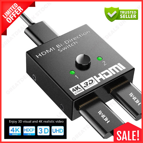 Hdmi splitter switch - 4k,