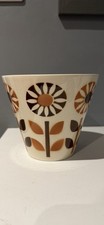 Hornsea Pottery Sunflower Plant Pot 1965