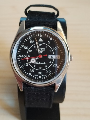 Seiko black dail - dail, "military
