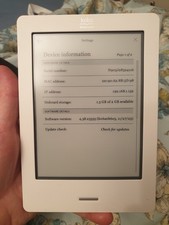 Kobo Rakuten E-book reader 6"