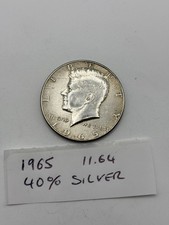 1965 Kennedy Half Dollar –