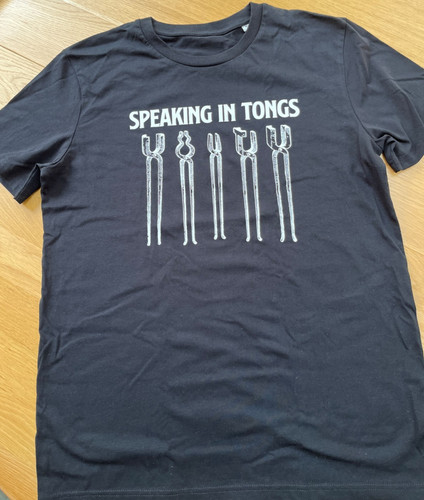 Speaking tongs blacksmith - speaking, t