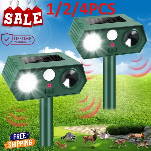 Ultrasonic solar cat dog - ultrasonic,