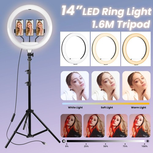 Led ring light lamp - 12"/14",