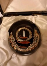 VINTAGE CAITHNESS CHRISTMAS PAPERWEIGHT 1977 LTD EDITION NO 308/ 500 ONLY.