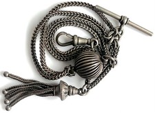 Albertina Silver Antique Fob