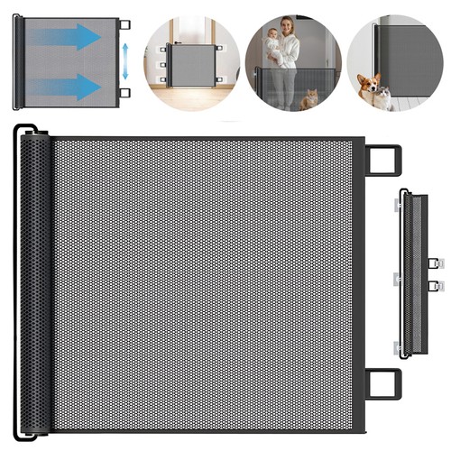 Retractable stair gate - retractable,