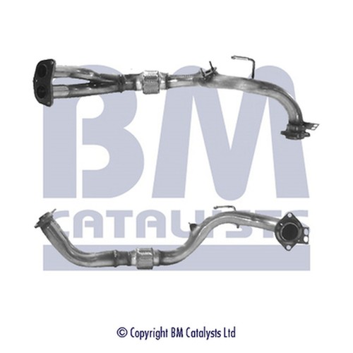 Front exhaust pipe fit - exhaust, +
