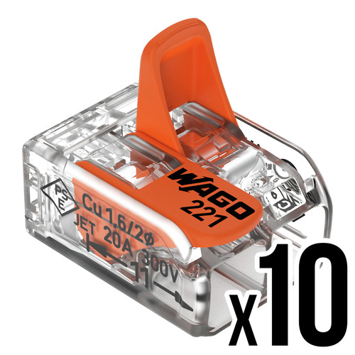 Wago 221 412 connectors - 221-412,