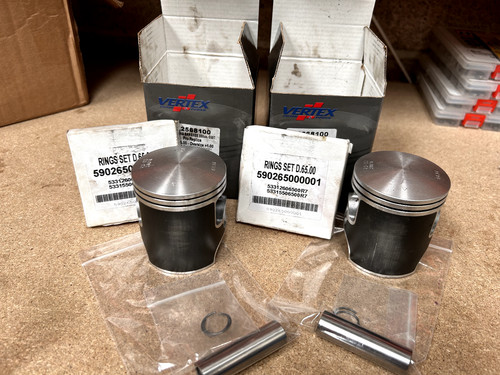 Vertex piston kits - piston, yamaha