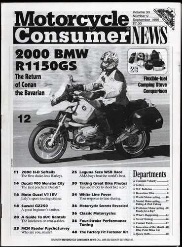 September 1999 motorcycle - 1999,