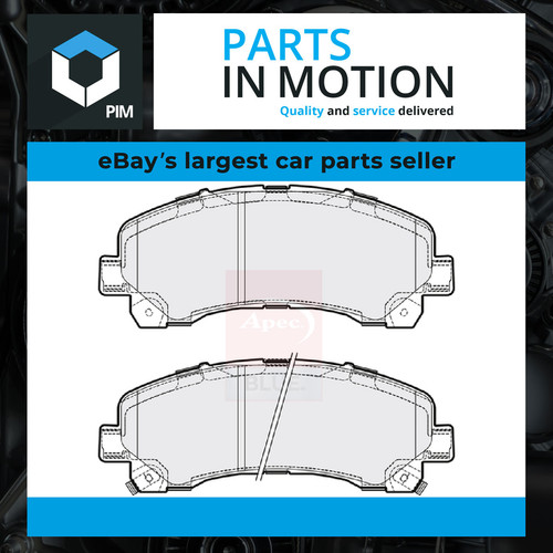 Brake pads set fits isuzu - pads,