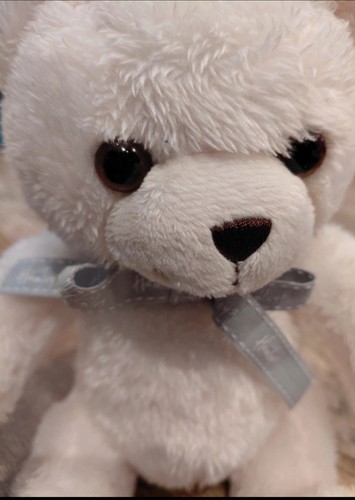 Hamleys white plush teddy bear - hamleys,