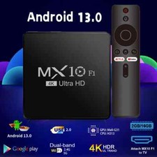 Android 13.0 Smart TV Box 4K HDMI HD 2GB+16GB WIFI Media Stream Player Voice RC