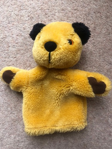 Sooty hand puppet soft plush - hand,