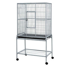 Bird Rat Chinchilla Cage Large Metal Wheels Stand - Hamberley