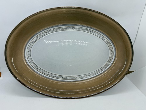 Denby seville oval plate - plate,