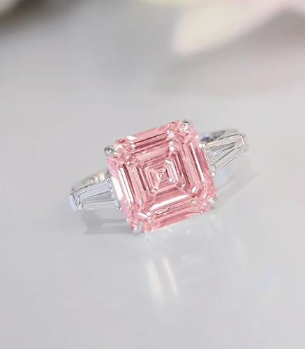 Asscher cut natural - 4.50, ct