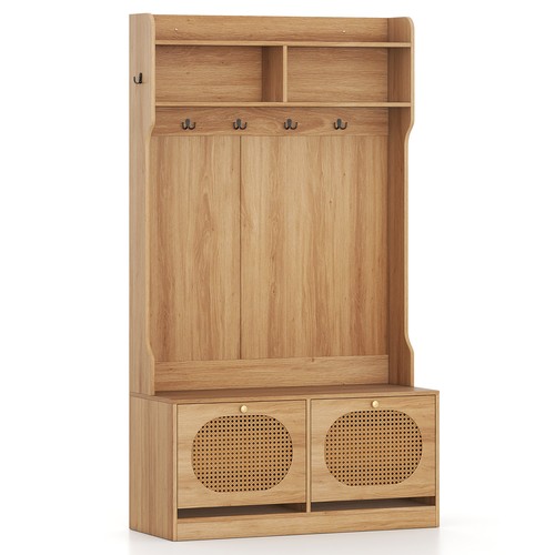 Costway hall tree - costway, 4-in-1