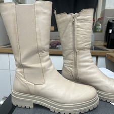 LEATHER Giellen Cream  Moda in