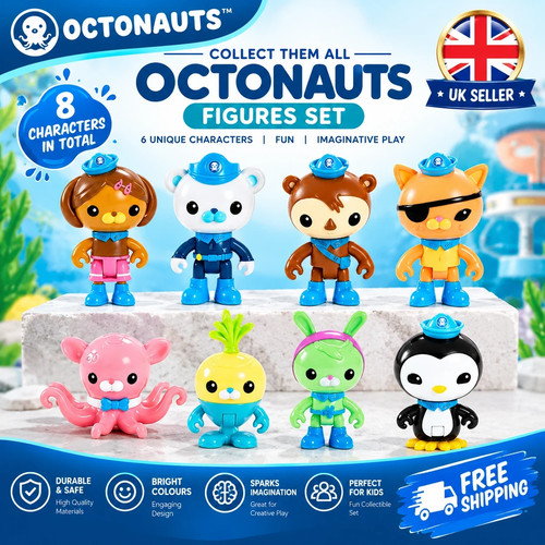 8pcs set the octonauts action - 8pcs,