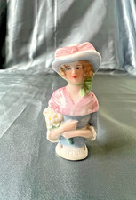 Half Doll Porcelain Figure 6cm Height Art Deco Antique German