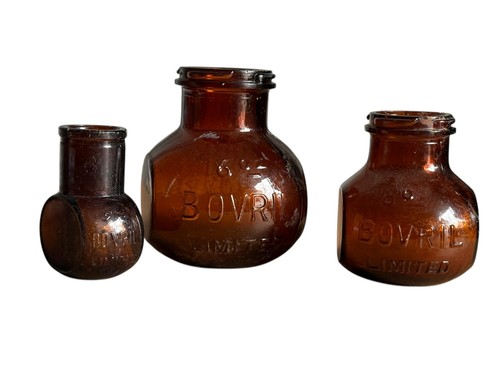 Vintage bovril glass - vintage,