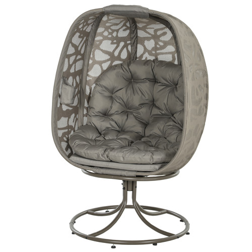 360 swivel egg chair foldable - 360,