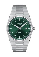 Tissot PRX Men's Green Watch - T137.410.11.091.00 Brand New 2 Year Warranty