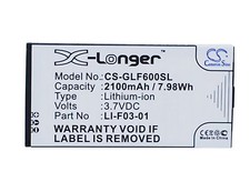 NEW Battery for Golf Buddy DSC-GB600 GB3-PT4 Platinum 4 LI-F03-01 Li-ion