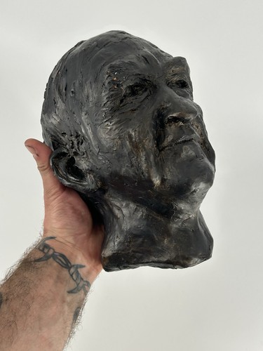 Handmade terracotta head - handmade,
