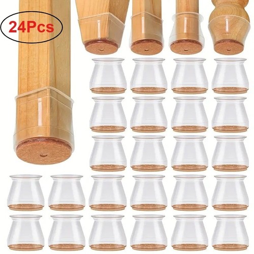 24x silicone chair leg floor - chair,