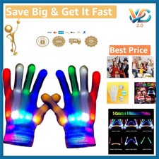 Led Gloves 5 Colors 6 Modes