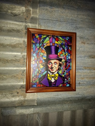 Willy wonka stained - stained, glass